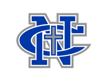 Newman Central Catholic High School banner logo