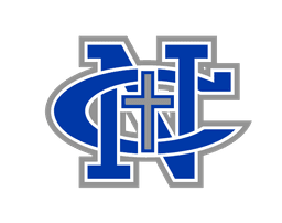 Newman Central Catholic High School banner logo